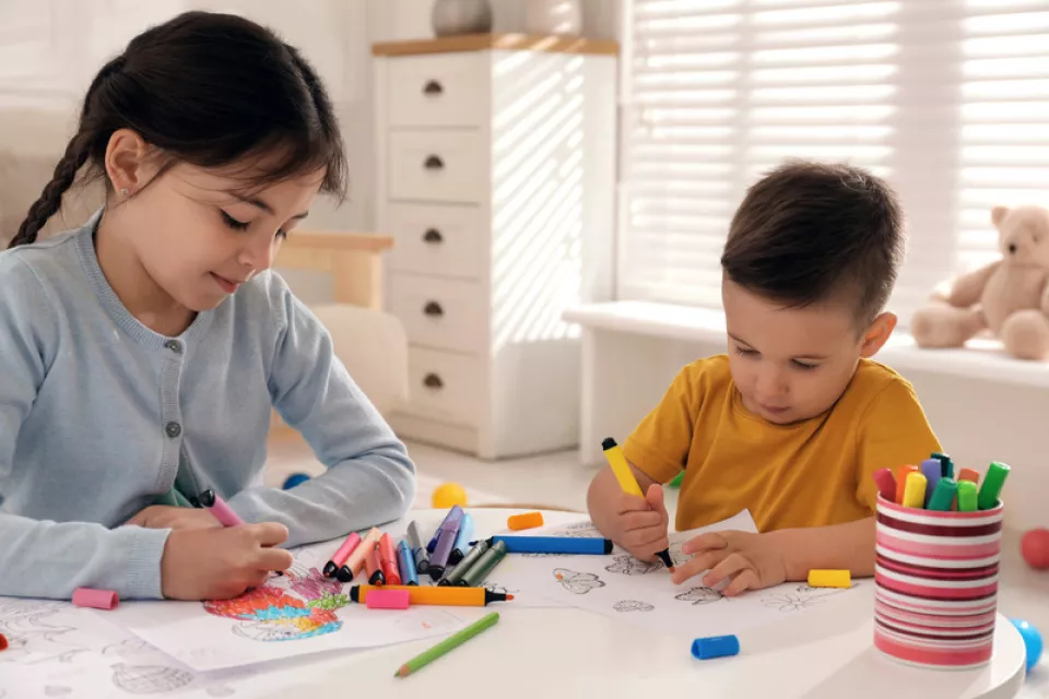 Child sized furniture and tools